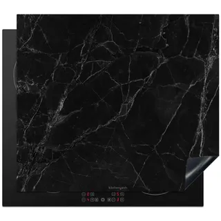 onlywow Herdabdeckplatte 59 x 52 cm Schwarz/Weiß