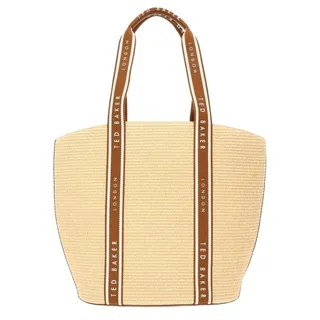 Ted Baker Rafiia Shopper Baumwolle/Synthetik Beige