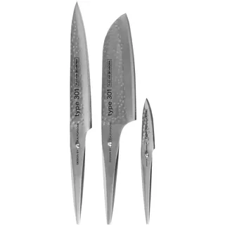 Chroma Type 301 Messerset 3-tlg. ergonomischer Griff rostfrei