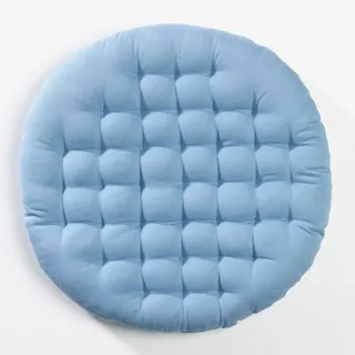 Sitzkissen BOBBY blau (DH 40x4 cm) - blau - DH 40x4 cm