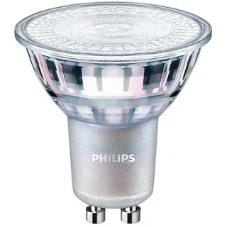 Philips GU10 LED Strahler 4,9W wie 50W warmweißes akzentuiertes Licht 3000K breiter Abstrahlwinkel 120°