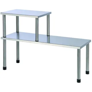Hi Haushalt International Küchenregal Edelstahl 33039