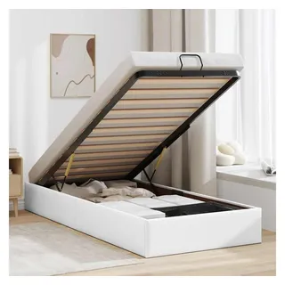 vidaXL Ottoman-Bett 90 x 200 cm Weiß