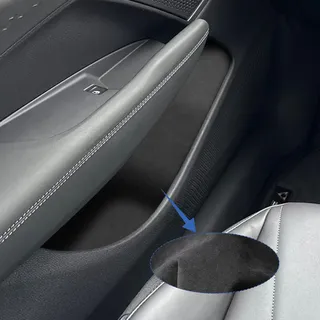 FDAIUN für Cupra Terramar 2024 2025 2026 Kartentasche für Auto Vordere Und Hintere Türen Ablagefach für Cupra Terramar 2025 Schutzaufkleber Innenbereich Zubehör 18Stück (Flanell)