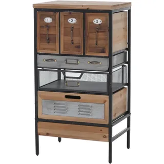 MCW Apothekerkommode 85 x 46 x 35 cm Industrial Vintage/Shabby