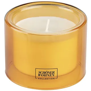 Schöner Wohnen Vanilla M Duftkerze 7 cm orange