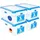 athlon-tools Frischhaltedosen Set transparent 4 x 3 l