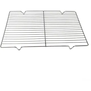 Startbuymore Edelstahl-Grillrost, Grillwerkzeug, rechteckiges Grillnetz, quadratische Löcher, Grill, Drahtgeflecht, Mehrzweck-Grillgitter, Kochen, Backgestell, Grill, (S)