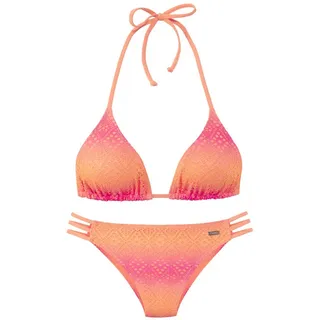 Buffalo Triangel-Bikini Damen Pink-Orange 42 Cup C/D