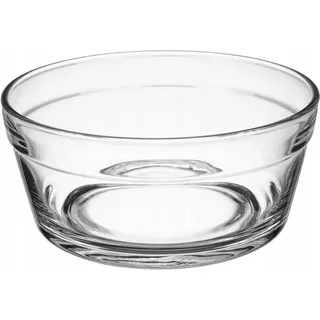 Kadax - Salatschüssel, Servierschale aus Glas, Spülmaschinenfeste 12.5cm
