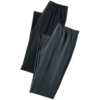 vivance active by lascana Caprihose eng Grau 32/34