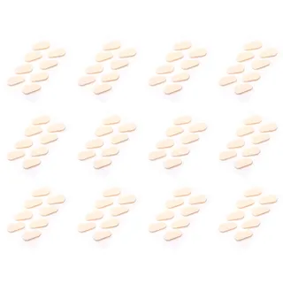 48 Paare Brillen Nasenpads, Selbstklebende Nasen Pads Rutschfeste, Schützen Sie das Make-up und reduzieren Sie die Nasenbelastung - 1 mm dick Weiche Schaum Nose pads