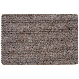 Astra Fußmatte Rib Line Sprint 50 x 80 cm Polypropylen Beige