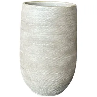 CreaFlor Home Bodenvase Nagano, Farbe: Grau, Höhe: 30cm grau