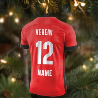 Freiburg XXL Weihnachtsbaumschmuck - Freiburg Fanartikel personalisierte Weihnachtskugeln, Freiburg Fan Christbaumschmuck, Weihnachtsdeko - Freiburger Fanartikel, Freiburger Fanartikel