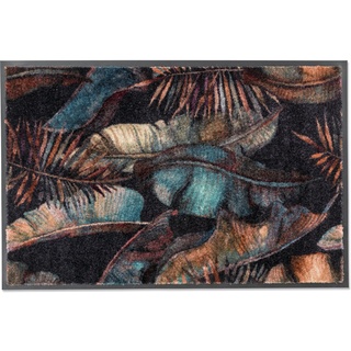 Schöner Wohnen Sauberlaufmatte Miami Jungle 67 cm x 100 cm Anthrazit