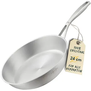 SILBERTHAL Edelstahl Bratpfanne 24 cm