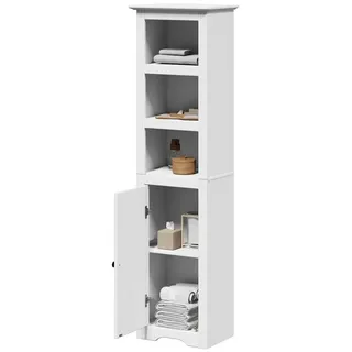 vidaXL Bodo Badschrank 44 x 160 x 30 cm Weiß