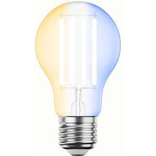 ledscom.de E27 LED Leuchtmittel, A60, warmweiß - kaltweiß (2700 - 6700 K), 7 W, 1005lm, Smart Home, WLAN, Alexa