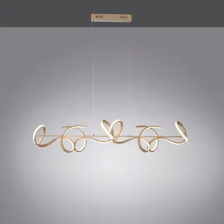 just light. Curls 1-flg. 60 cm rund goldfarben