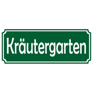 Schatzmix Spruch Garten Kräutergarten Metallschild 27x10 cm Wanddeko tin Sign Blechschild, Blech, Mehrfarbig