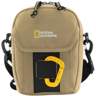 National Geographic EXPLORER III Schultertasche Kunstfaser Beige