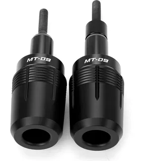 Motorrad Sturzpads Sturzschutz Für MT09 Tracer 2025 2024 MT-09 SP 2021-2026 | MT 09 2025 2024 MT09 SP 2022 2023 TRACER9GT MT-09 TRACER zubehör Motorrad Rahmen Schieber Crashpads Protektoren (Schwarz)