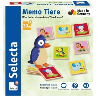 Selecta Spielzeug - Memo Tiere (Kinderspiel)