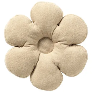Dutch Decor Bloom Kissen 43 x 43 cm Beige