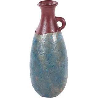 Beliani Dekovase Velia Blau 50 cm