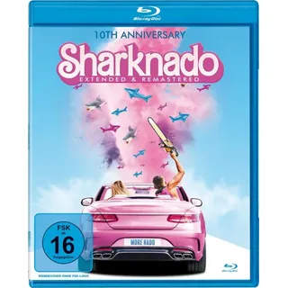 Sharknado - More Sharks more Nado Special Extended-Edition (neues Master, mit Wendecover im Kinoposter-Look, limitiert auf 999 Stück) [Blu-ray]