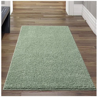 Teppich, Teppich-Traum, rund, Höhe: 30 mm grün rund - 120 cm x 120 cm x 30 mm