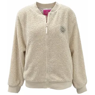Zwillingsherz Bomberjacke Teddy Jacke Damen Reißverschluss – Übergang Frühling Herbst - XXL