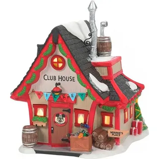 Enesco Dekorative Figur Aus Disneys Micky Maus Klubhaus Mehrfarbig  Mehrfarbig One Size