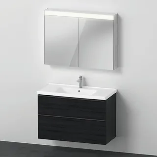Duravit D-Neo 3-tlg. Eiche Schwarz