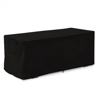 Penlimly Abdeckung für Aufbewahrungsboxen, Gartenbox Abdeckung Wasserdicht, Witterungsbeständig Anti-UV 210D Oxford Stoff Auflagenbox Schutzhülle, Winddichte Atmungsaktive Outdoor Kissenbox Abdeckung