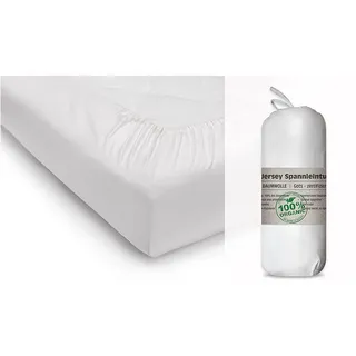 Baby, Weiß, Textil, 70x140 cm, Gots, Oeko-Tex® Made IN Green, spielend leicht zu überziehen, bio, Schlaftextilien, Bettwäsche, Bettlaken, Spannbettlaken