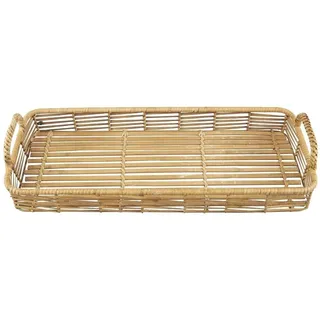 IB Laursen Tablett länglich mit Henkeln, 52,5 x 23 x 10,5 cm