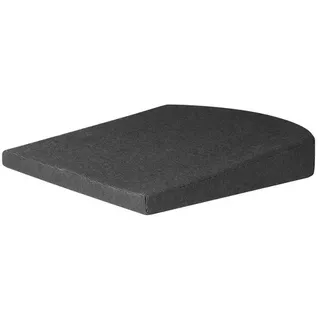 Walser Joel, ergonomisches Sitzkissen-Auto, Büro-Sitzkissen, Sitzkeil-Auto, Sitzkeil 37,5x33,5cm schwarz