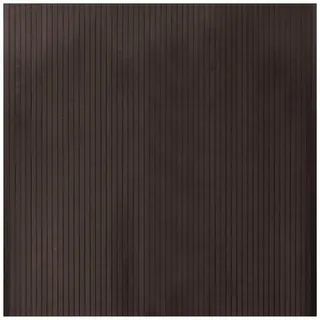 vidaXL Bambusteppich Küchenläufer 100 x 100 cm Dunkelbraun