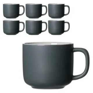 Ritzenhoff & Breker RITZENHOFF&BREKER Kaffee-Obertasse 240ml 6ST grau/ Jasper 403213