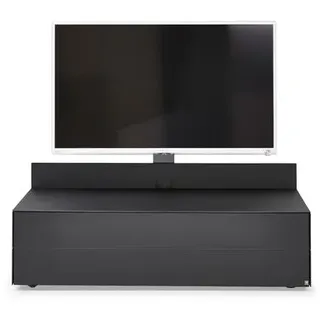 Musterring TV-Lowboard Media Smart Glas Schwarz