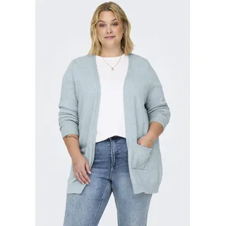 ONLY CARMAKOMA Caresly L/S Open Cardigan Blau XL