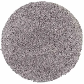 WohnDirect Badezimmerteppich, Grau, Textil, Rund, 70x70 cm, Oeko-Tex® Standard 100, Badtextilien, Badematten