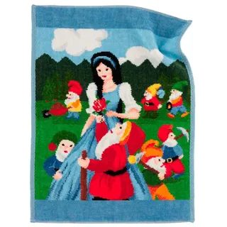 Feiler schneewittchen00020202, Kinderhandtuch, Schneewittchen, 37 x 50 cm, hellblau