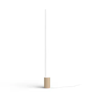 Philips HUE Led-Stehleuchte, Weiß, Holz, 11.15x145.8x11.15 cm, Smartphone-Steuerung, Lampen & Leuchten, Innenbeleuchtung, Leuchten nach Räumen, Wohnzimmerlampen
