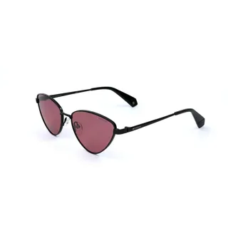 Polaroid PLD 6071/Sx Damen-Sonnenbrille, Schwarz/Pink, 56/17/140, Schwarz/Pink, 56/17/140 - 56/17/140