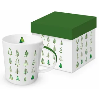 PPD Caros Christmas Trend Mug, in Geschenkbox, Tasse , Becher, New Bone China, 400 ml, 360303416 - Bunt