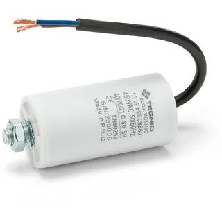 Anlaufkondensator für Elektromotoren, 450V, Kapazität: 1,5μF, mit 15cm Kabel
