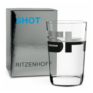 Ritzenhoff Schnapsglas Next Shot Pentagram 40 ml, Kristallglas bunt|weiß